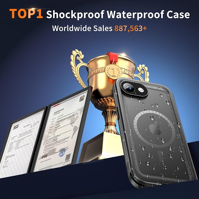 Cozycase TOP Military Shockproof IP68 Waterproof Case - Image 12