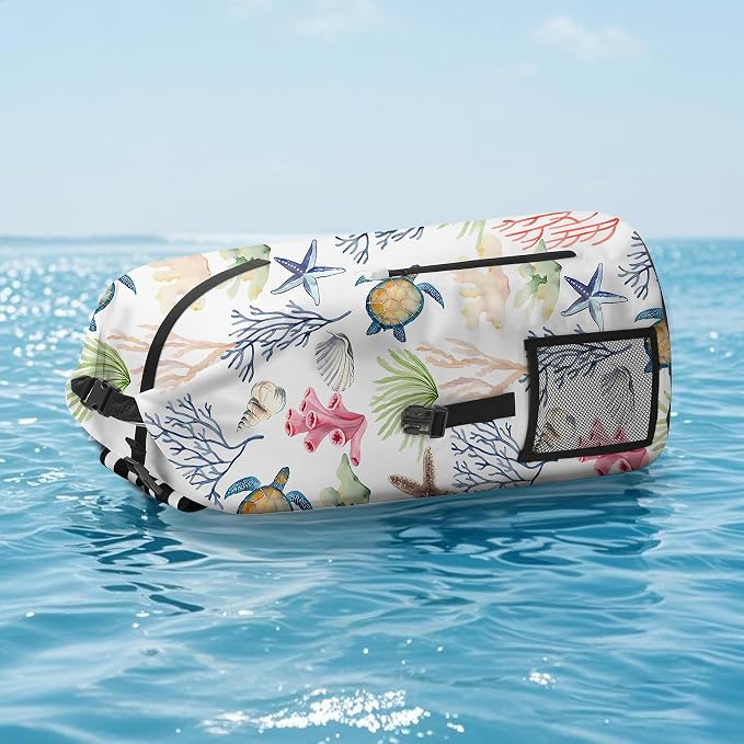Dry Bag Waterproof for Women Men, 5L Roll Top Lightweight Dry Storage and - Image 4