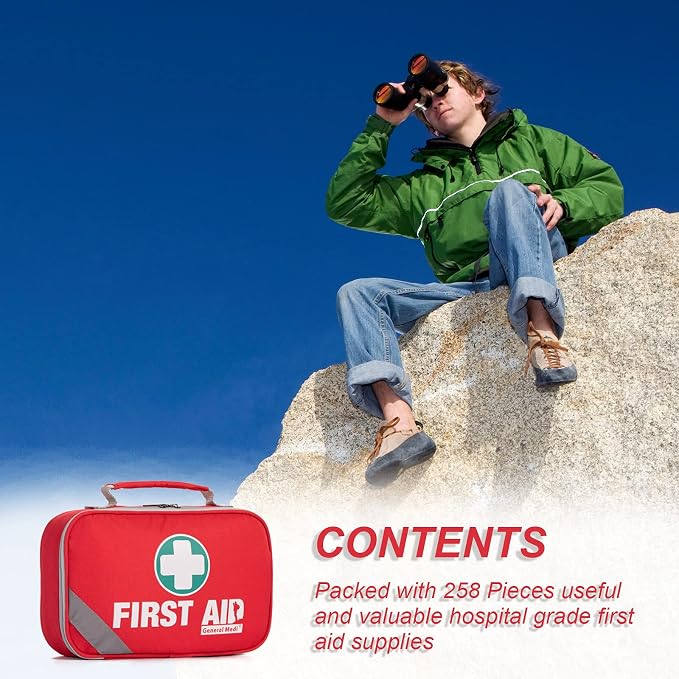 General Medi 2-in-1 First Aid Kit + 43 Piece Mini First Aid Kit -Includes Ice - Image 7