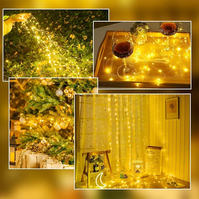2-Pack Fairy Lights Battery Operated - Image 6