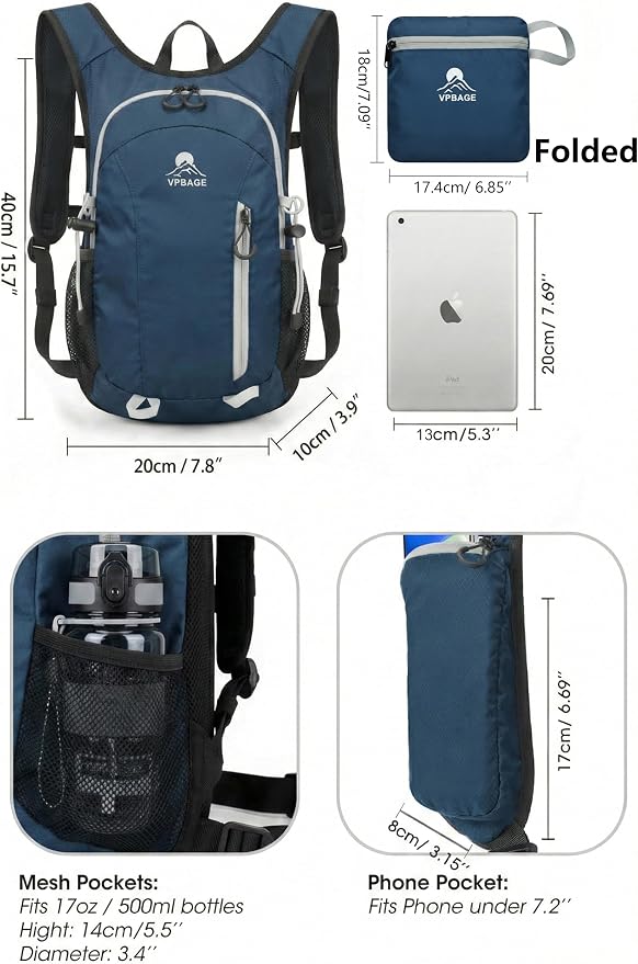 Foldable Small Hiking Backpack - Image 5
