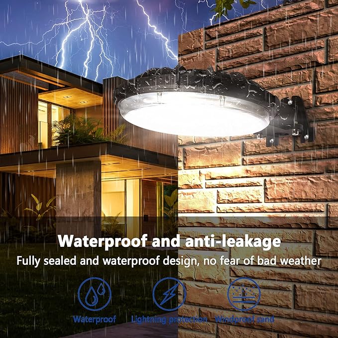 Karjoefar LED Barn Light, Dusk to Dawn Outdoor Lighting - Image 3