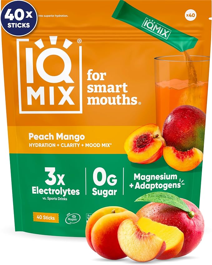 IQMIX Hydration Electrolyte Powder – 4-in-1 Formula by IQBAR