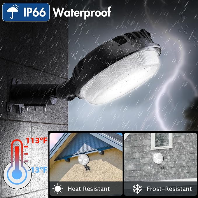 LED Barn Light, 150W 20000LM Dusk to Dawn Outdoor Security Light, 150° - Image 5