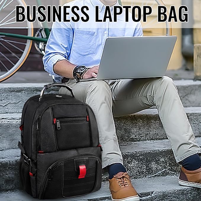 YOREPEK Large Backpack for Men, Extra Large Laptop Backpacks for Men Women - Image 4