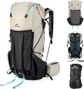 Naturehike 45L Rock 2.0 Upgraded Internal Frame Hiking Backpack by Naturehike