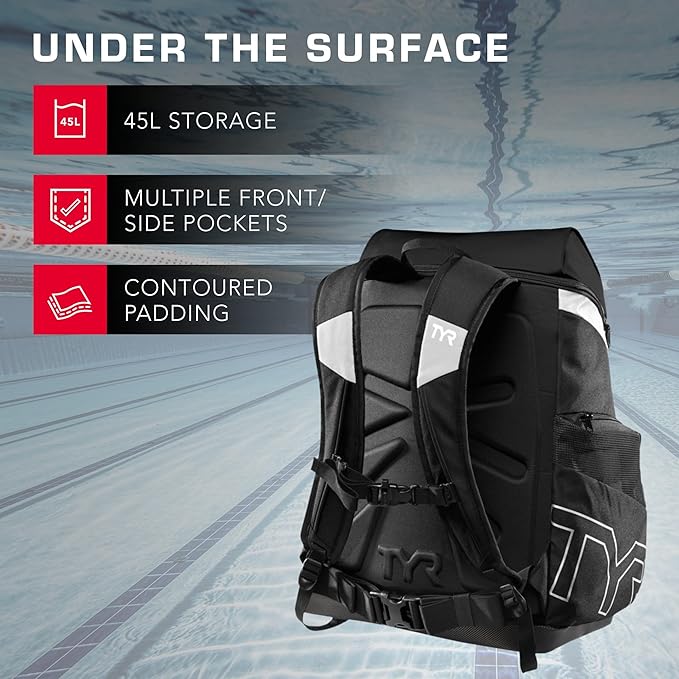 Alliance Backpack TYR Wet/Dry Athletic Gym and Pool Bag - Image 4