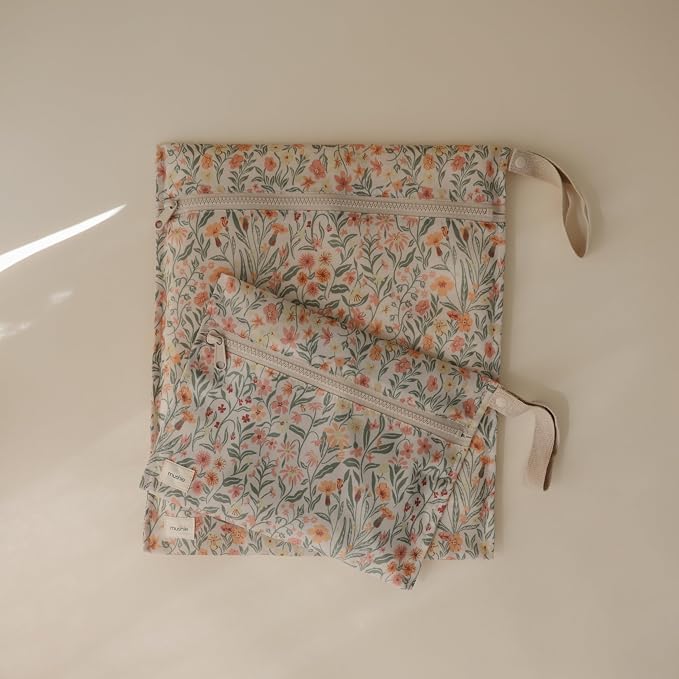 mushie Water Resistant Wet Bags | Large & Small Reusable Storage Bag - Image 3