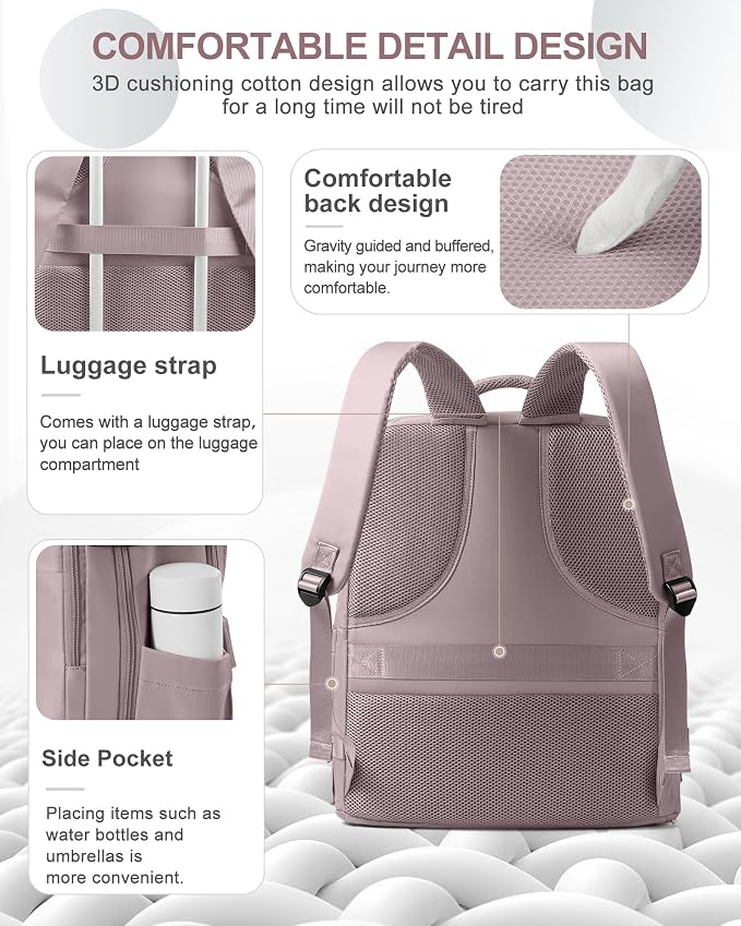 coowoz Large Travel Backpack Carry On - Image 5