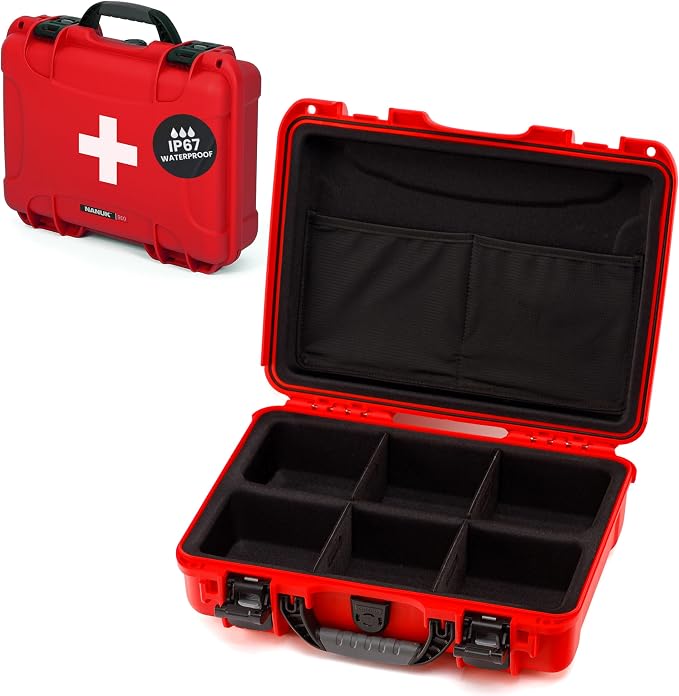 NANUK 910 Waterproof First Aid Box Empty by NANUK
