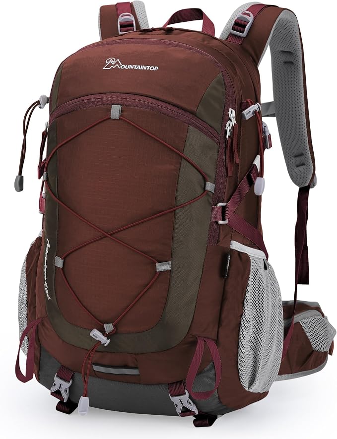 MOUNTAINTOP 25L/40L Hiking Backpack, Lightweight Travel Backpack by MOUNTAINTOP