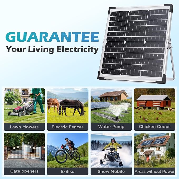 30W Smart Solar Battery Charger Maintainer, Callsun 2PCS 15W 12V Waterproof - Image 8