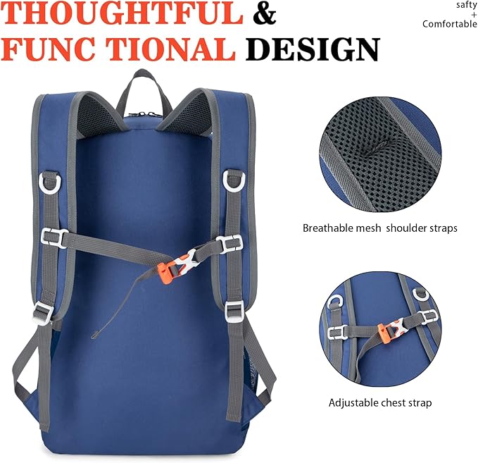 BAGPARKK Hiking Backpack, Large 35L Travel Backpacks - Image 4