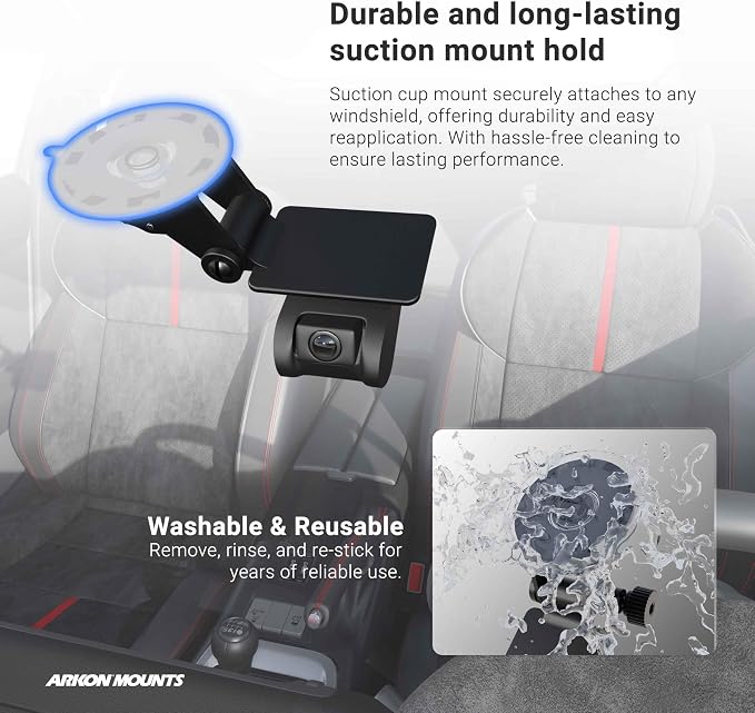 ARKON Mounts Windshield Suction Mount - Image 3