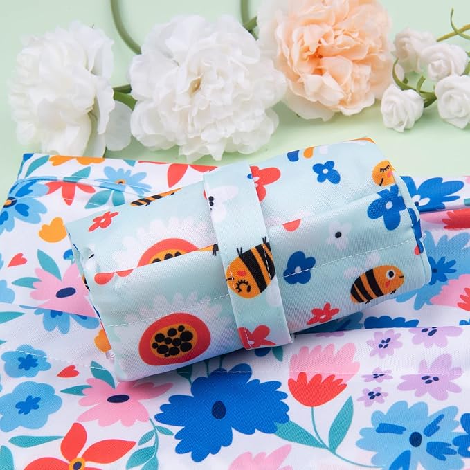 ALVABABY 2pcs Cloth Diaper Wet Dry Bags Waterproof Reusable - Image 6