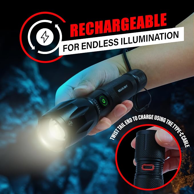 GearLight S1000 LED Tactical Flashlight - Image 4