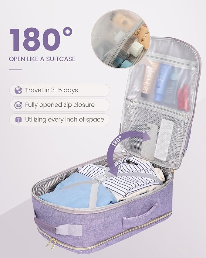 LOVEVOOK Travel Backpack for Women & Men 40L, Airline Approved Carry On - Image 2