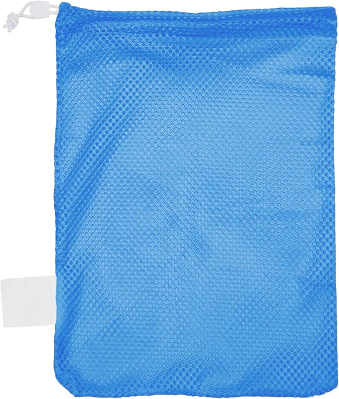 Champion Sports Mesh Equipment Bag – Heavy-Duty Nylon Drawstring Bag by ChampionSports