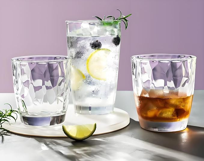 10 Oz Unbreakable Tritan Drinking Glasses Shatterproof Acrylic Glasses - Image 5