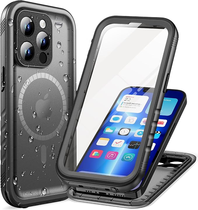 Cozycase for iPhone 13 Pro Waterproof Shockproof Dust Proof Case by Cozycase