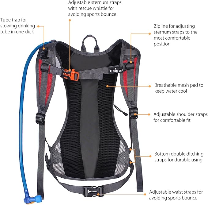Unigear Hydration Pack Backpack - Image 3