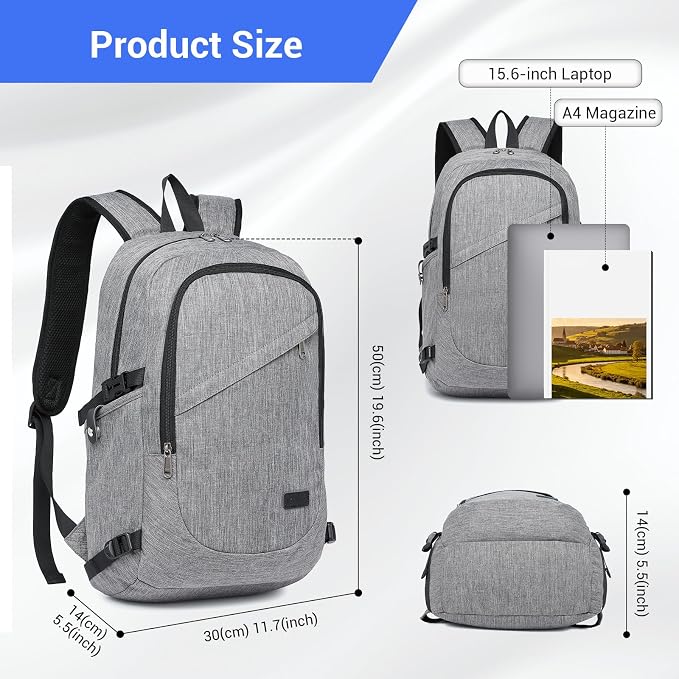 Kono Travel Laptop Backpack - Image 2