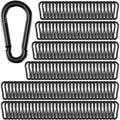 200 Pack 2.36" Heavy Duty Snap Hook Carabiners by SEUNGCH