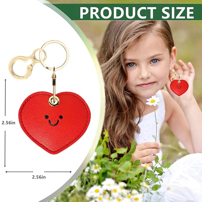 Leather Keychain Holder Case Compatible - Image 2