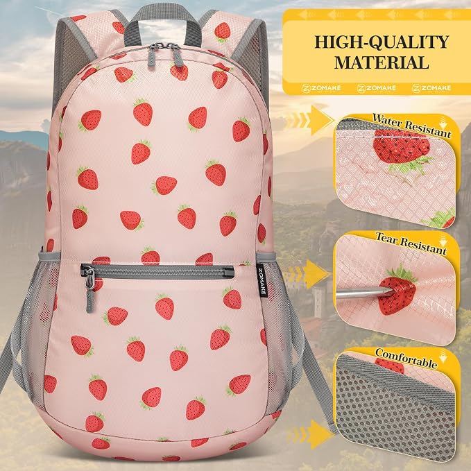 ZOMAKE Ultra Lightweight Hiking Backpack 20L, Packable Small Backpacks Water - Image 3