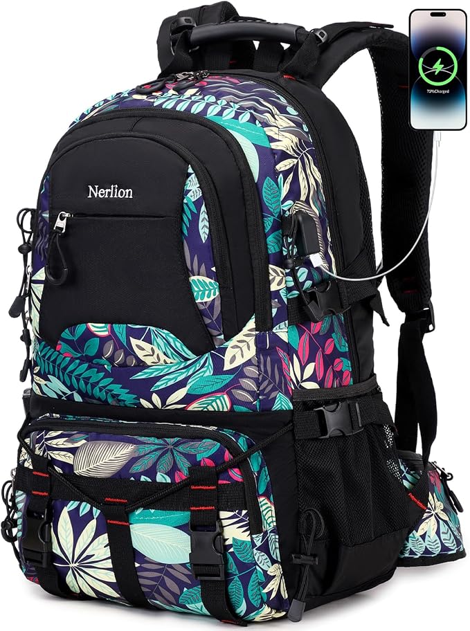 Nerlion 40L Hiking Backpack Travel Backpack by Nerlion