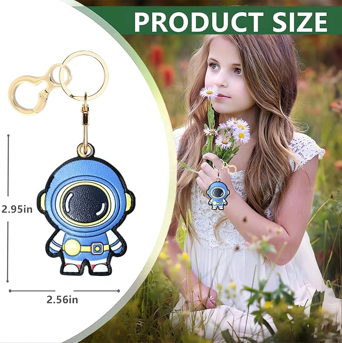 Leather Keychain Holder Case Compatible - Image 2