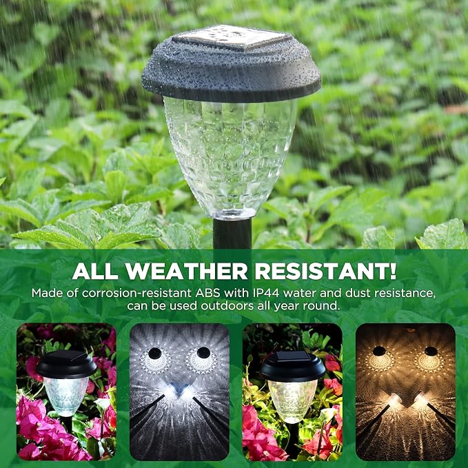 URAGO Super Bright Solar Lights Outdoor Waterproof-10 Pack, Dusk to Dawn Up to - Image 7