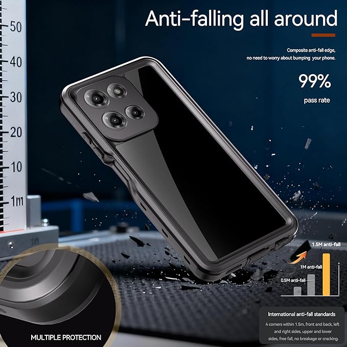 Lunivop Compatible with Motorola Moto G Play 5G 2026 Case 6.7'' Waterproof - Image 5