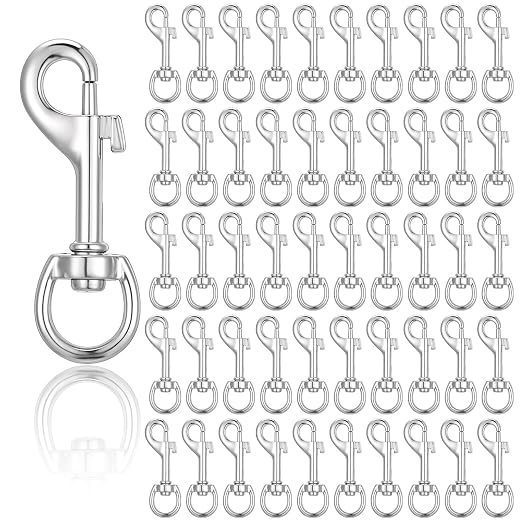 Kifmurase 50 Pcs Swivel Snap Hooks by Unknown