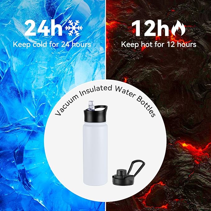 24oz Insulated Water Bottle - Image 4