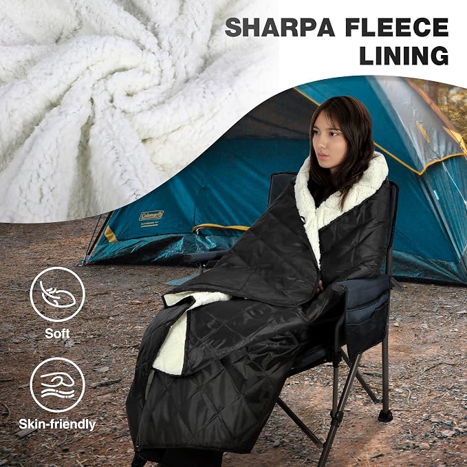 REDCAMP Large Warm Camping Blanket - Image 4