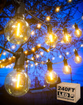 Zuske Outdoor String Lights Waterproof, 240FT Patio Lights by Zuske