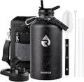 RAYMYLO 128oz Insulated Water Bottle, Triple Wall Vacuum Stainless Steel Water by RAYMYLO