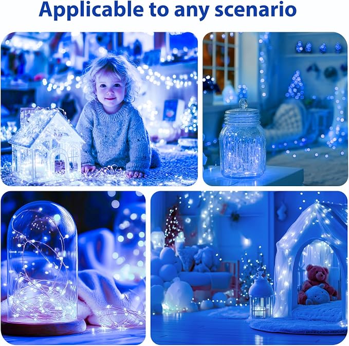 HXWEIYE Rechargeable Fairy Lights - Image 9
