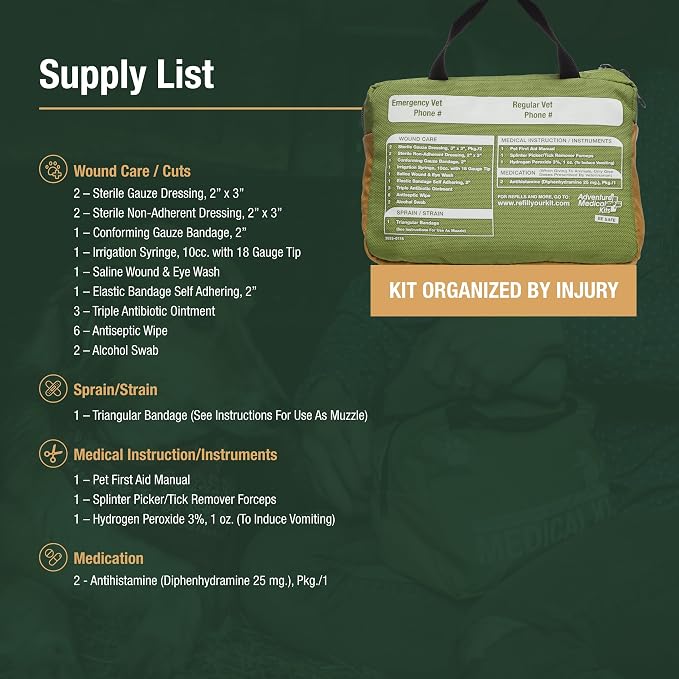 Adventure Medical Kits Trail Dog Medical Kit - Image 6