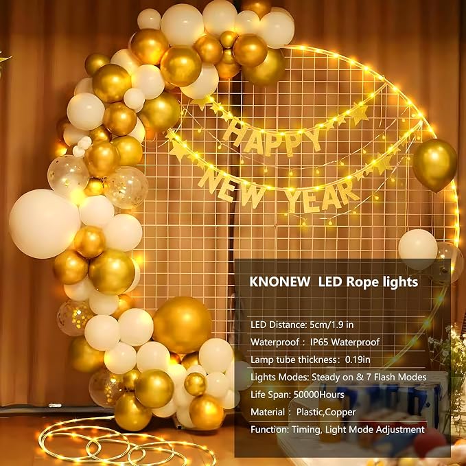 KNONEW 164FT 1000LED Rope Lights - Image 7