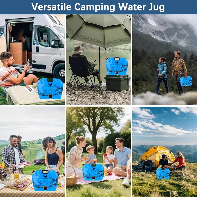 Water Jug Camping 2.1 Gallon Collapsible - Image 7