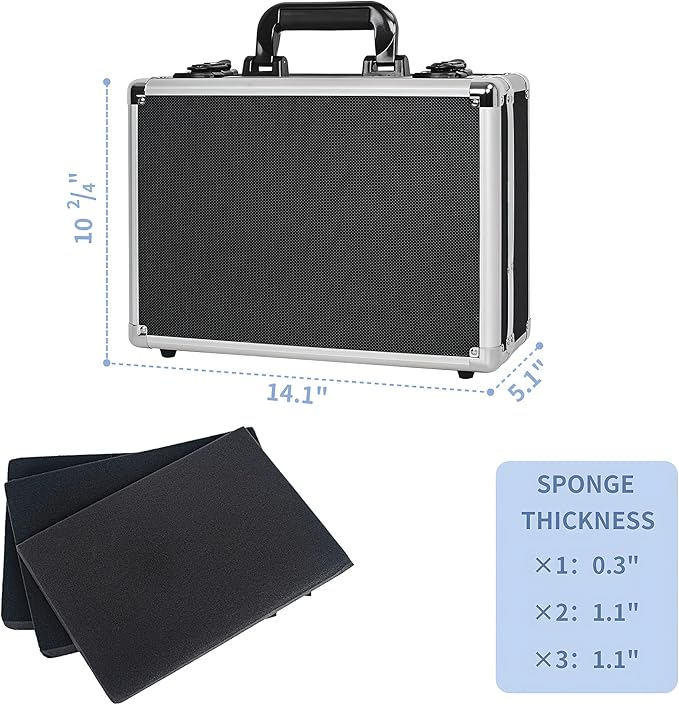 14 Inch Hard Shell Carrying Case Ideal - Image 5