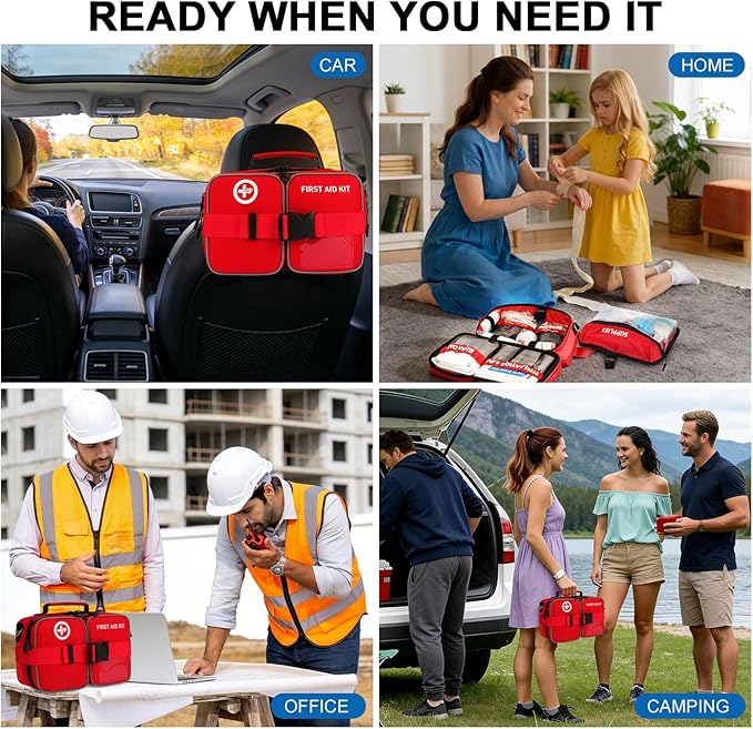Premium 516 Piece First Aid Kit - Image 6