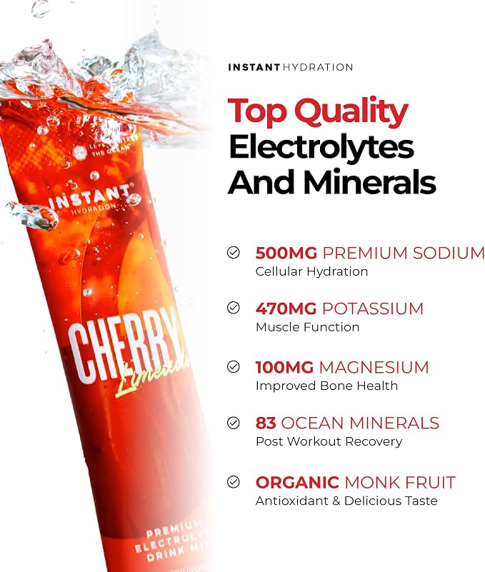 Instant Hydration Sugar Free Electrolytes Powder Packets - Image 4
