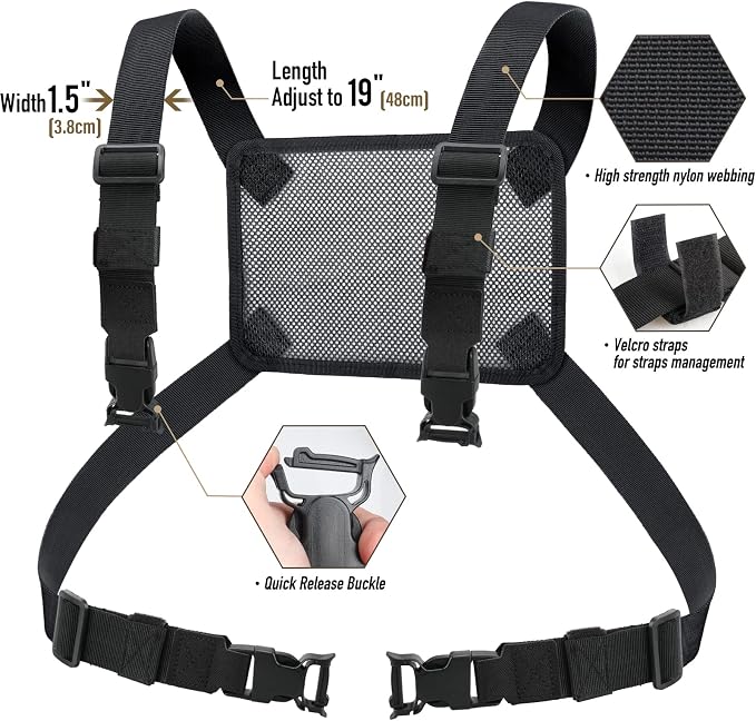 WYNEX Tactical Molle Admin Pouch of Double Layer Design, Admin Pouches Molle - Image 4