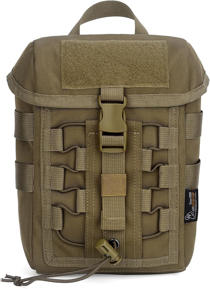 Mardingtop Molle Admin Pouch, EDC Pouch, Tactical Drawstring Pouch, Utility by Mardingtop