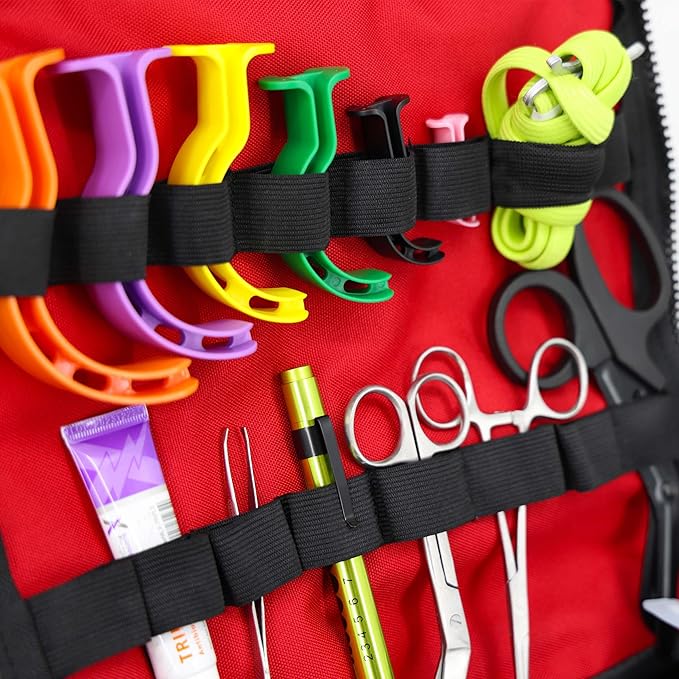 Lightning X MB30-SKC Large EMT Trauma Kit | Fully Stocked First Responder Bag - Image 3