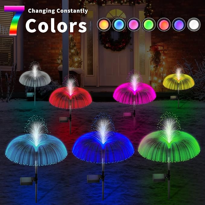 Solar Garden Lights Outdoor Decorative Waterproof, Solar Light - Image 4