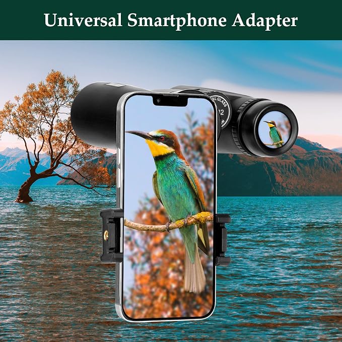 Adorrgon 12x42 HD Binoculars for Adults High Powered - Image 3
